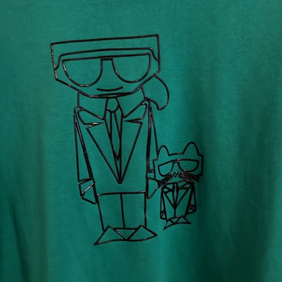 Karl Lagerfeld sweatshirt size M - Picture 2 of 5